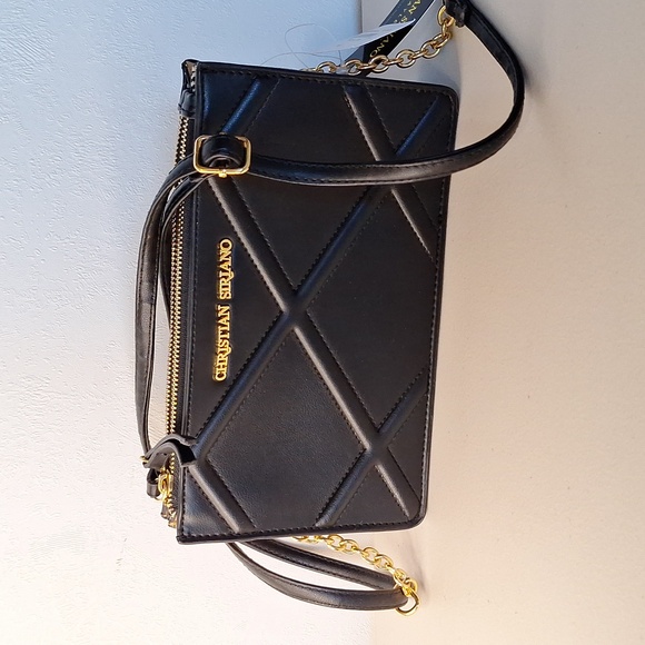 Handbags - Christian Siriano is a small black crossbody purse NWT
